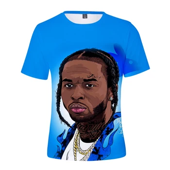 Rapper-ul Pop Fum Imprimate 3D T-shirt pentru Bărbați/Femeile Pop Fum Maneci Scurte Tee Camasi Vara Fierbinte de Vânzare Respirabil Tee de Moda Fierbinte Topuri