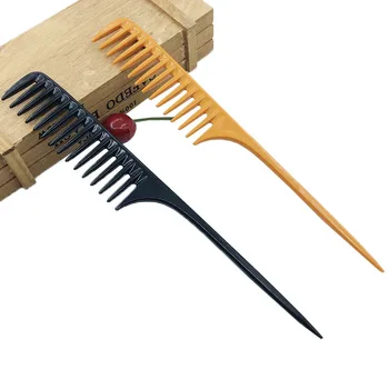 1 buc Sfat Profesional Coada Pieptene Pentru Salon de Frizerie Secțiune de Păr Perie de Coafat Instrument DIY Păr Dinții Largi Piepteni 2 Culori Noi