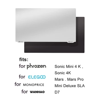Rășină Ediție 135x75mm pentru Elegoo Marte pentru Elegoo Mars Pro Wanhao D7 Phorzen Sonic Mini 4K Monoprice Deluxe SLA Rășină Flex Placa