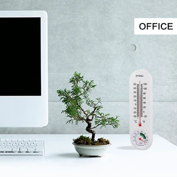 Agățat de perete cu Termometru pentru Exterior Home Office Cameră cu efect de Seră Plantare Umiditate Metru de Monitor de Temperatura de Măsurare