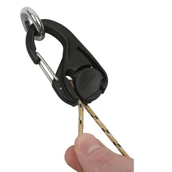 2 buc Cablu de Întindere Ușor Cravată în Jos Coarda Carabiner Cârlig Instrument Șnur în aer liber Camping Cort de Fixare Kit de Călătorie