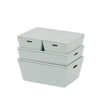 1:6 si 1:12 Mini Model casa papusa Cutie cu capac/ cutie de depozitare/conțin cazul 4-bucata set