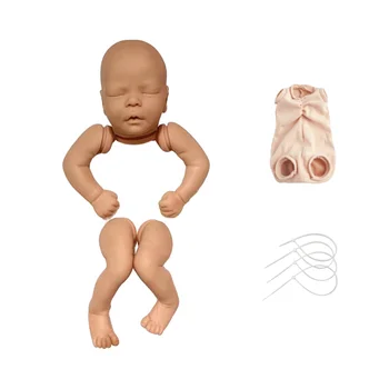 17 Inci Darren Bebe Bonecas Renăscut Kit de Păpuși Reborn Gol Forme de Vinil Copilul Piese de Jucărie LOL Neterminate Nevopsite Renăscut Kit