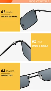 2021 mai Recente ochelari de Soare Retro Doamnelor Pătrat Mare Rama de Culoare Gradient de sex Feminin de ochelari de Soare Moda pentru Bărbați ochelari de Soare Fierbinte UV400