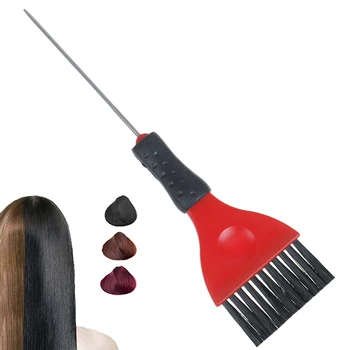 1 BUC Plastic Vopsirea Părului Pieptene DIY Instrumente de Styling Salon de Nuanțare Perie Frizer Colorat Evidențierea Perie