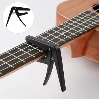 Ukulele Tuner Capo Clemă Quick Clip din Plastic Chitara Instrumente Muzicale Accesorii гитара Chitara Piese & Accesorii
