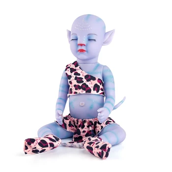 12 Inci Avatar Lumina de Noapte Plin Vinil Moale Jucărie Renăscut Baby Realiste Papusa Nou-nascut Renăscut Păpuși Jucării Cadou LOL pentru Fete Pentru Copii