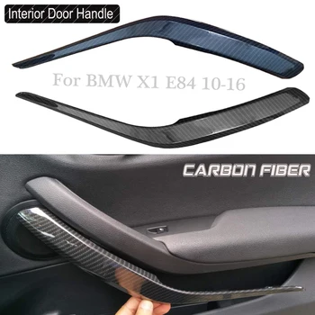 Partea Interioară a Mânerului Portierei din Plastic ABS Pentru BMW X1 E84 18d/18i/20d/23dx/28i 08-16 Panou Trageți Capacul Ornamental 51412991776 fibra de Carbon