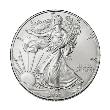 2020 2021 American Statuia Libertății Eagle Monede Comemorative Cadou de Monede de Aur, Argint Cadou de Decor Acasă