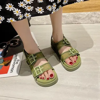 Vara Femeile Platforma Papuci Casual Indesata pe Plajă în aer liber tv cu Pantofi Fete de Brand de Moda de Înaltă calitate Sandale Femei Încălțăminte