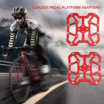 Mai nou Universal Clipless la Platforma Adaptoare Pene Pedala pentru SPD Shimano speedplay s Bike Ciclu Platforma Adaptor Componente de Biciclete