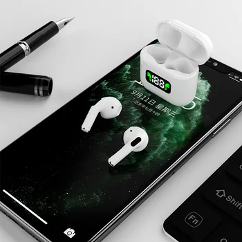 2021 PRO 9 ANC TWS Bluetooth 5.0 set cu Cască fără Fir Sport de Reducere a Zgomotului HiFi Stereo Muzică Atingeți Căștile Cu Microfon