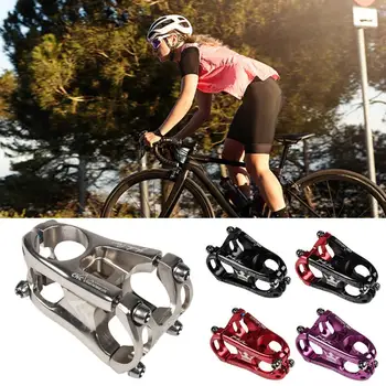 KRSEC Aluminiu Stem MTB Mountain Bike Stem Potence Titan Șuruburile de Culori Scurt Ghidon Pentru 28.6 mm Biciclete Furculita Parte