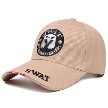Vultur brodat șapcă de baseball pentru bărbați și femei militar fan de călătorie pac bărbați și femei de moda de baseball capac