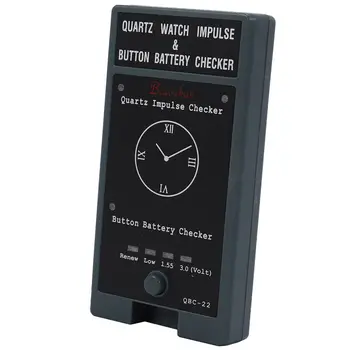QBC-22 Cuarț Ceas Impuls & Baterie Buton Checker Tester Baterie de Ceas Instrument