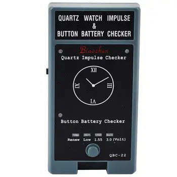 QBC-22 Cuarț Ceas Impuls & Baterie Buton Checker Tester Baterie de Ceas Instrument