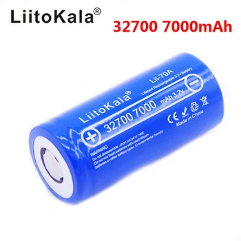 2021 noi LiitoKala Lii-70A 32700 3.2 v 7000mAh lifepo4 baterie reîncărcabilă de celule 5C baterie de descărcare de gestiune pentru Alimentare de Rezervă pentru lanterna