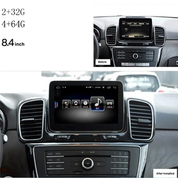 Pentru Mercedes Benz ML GL W166 GLE GLS 2012-2016 radio Auto Android player multimedia 8 inch touch screen GPS Bluetooth Carplay