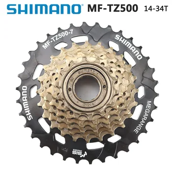 Shimano MF-TZ500 7 Viteza de Biciclete Caseta Pinioane 14-28T 14-34T Pinion 7s Oțel pentru MTB Rutier Biciclete Pliabile, accesorii