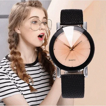 Femei de Moda Casual, Ceasuri din Piele Trupa Hot Vânzarea Doamnelor ceasuri Femei Ceas Cuarț Ceas de mână horloges vrouwen relojes mujer