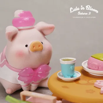 LULU Porc Orb Aleatoare Cutie de Jucării În Floare Sakura 2 Acțiune Figura Elemente Surpriză Anime Figurina Papusa De Colectie 6Pcs/Set