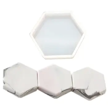 Mucegai silicon Nordic Geometrie DIY Cristal Epoxidice Octogonal Ipsos Scrumiera Coaster Rășină Epoxidică Face Craft Clay Rasina Matrite