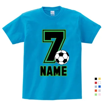 Băieți și Fete Tricouri de Fotbal Numele Tău Fotbal European 2020 Meci de Cupa Zi Shirtfootball Sezon tricouri de fotbal Grafic T-shirt