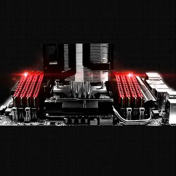 1Set RAM Radiator Radiator Cooler de Racire radiator pentru Desktop Memorie DDR2 DDR3 la DDR4 Disipare a Căldurii Pad