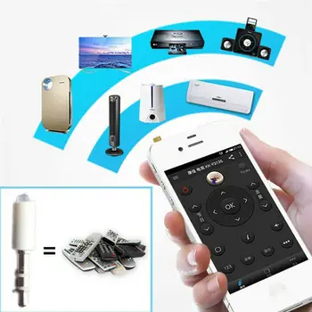 1 buc 3.5 mm Jack Infraroșu Control de la Distanță pentru Telefon Mobil Smart IR Telecomanda Wireless Plug Pentru iPhone ios Culoare Aleatorii