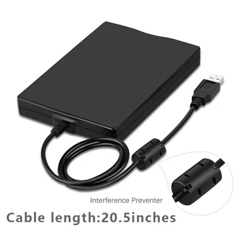 3.5 inch USB Mobil, o Unitate de Dischete de 1,44 MB 2HD Externe Discheta FDD cu Cablu USB pentru Laptop Notebook PC-ul