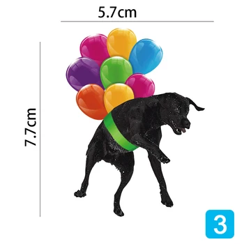Câine/Pisică și Balon Masina Agățat Accesorii Ornament pentru Pisică/Câine Iubitor cu Baloane Colorate Mașină de Decor Interior INTE99