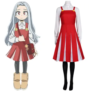 Anime-ul Meu Boku no Hero Academia Eri Cosplay Costum Adult Tricou + Curea Rochie Fusta Uniformă Set Complet Costumul de Halloween pentru Femei