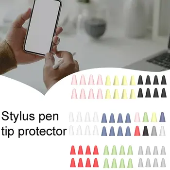 Silicon 8pcs Înlocuirea Sfat Caz Peniță Capac de Protectie Piele pentru Apple Pencil 1 2 Touchscreen Stylus Pen Caz