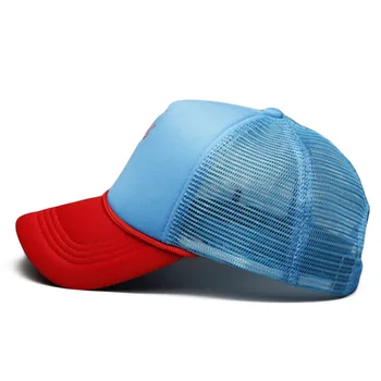 Culori amestecate Scrisoare Camionagiu Capace de Vară, Pălării de Soare Barbati Femei Respirabil Baseball Cap Reglabil în aer liber Tatăl Plasă de pălării