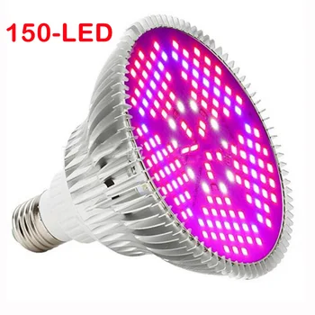 120 150 Planta cu LED-uri Cresc de Lumină Hidro fito bec lampa de Interior cu efect de Seră Flori Spectru Complet de Creștere Lampa E27 growbox roomR1