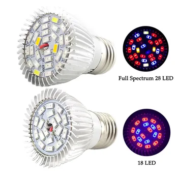 120 150 Planta cu LED-uri Cresc de Lumină Hidro fito bec lampa de Interior cu efect de Seră Flori Spectru Complet de Creștere Lampa E27 growbox roomR1
