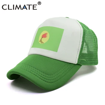 CLIMA Zair Flage Șapcă de Camionagiu Republica Democratică Congo Flag Cap Hip Hop Amuzant Verde Pălărie, Șapcă de Baseball Capac Plasă Rece