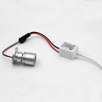 Estompat LED Spoturi Led Mini Tavan Jos Lumini 1W 3W AC 110V 220V Suprafață Montat Becuri Pentru Cabinet Contra Vitrina