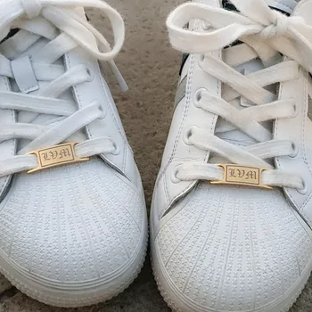 Personalizate de Pantofi Tag Bijuterii din Oțel Inoxidabil Personalizate Nume de Pantofi cu catarame de Aur de Argint de Culoare Plăcuța Buckie Pentru Femei Barbati Kpop Cadou
