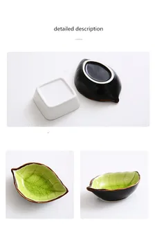 Ceramice mici, fel de mâncare Japoneză tacamuri oțet fel de mâncare sos de soia fel de mâncare condimente fel de mancare os farfurie farfurie farfurie creative gustare placa