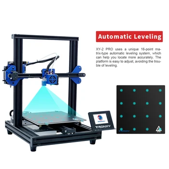Cadru Metalic complet de Înaltă Precizie Ecran Tactil Color Imprimantă 3D Diy Kit cu Nivelare Automată și Relua Funcția de pană de curent