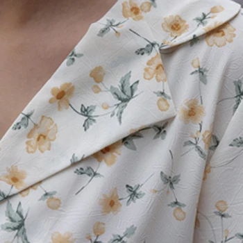 2021 Vara Femei Tricou Solid V-neck Liber Casual pentru Femei Bluza buzunar Floral Maneca Moda Carne de Agrement Deschide Ochi Șifon