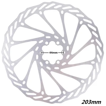 MTB 6 Șuruburi Disc de Frână 120mm 140mm 160 mm 180mm 203mm 6 Inch din Oțel Inoxidabil Biciclete Rotor Pentru Drum de Munte Cruiser Bicicleta Copil