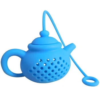 1buc Silicon Ceai Infuser Filtru Creativ Ceainic Forma de Sac de Ceai de Frunze de Filtru Difuzor Teaware Ceainic Accesoriu Gadget de Bucătărie
