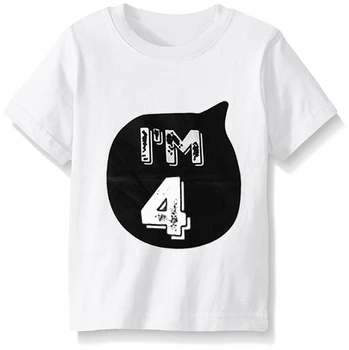Vara Haine pentru Copii T-shirt, Blaturi de Îmbrăcăminte pentru Copii Fete Băieți 1 2 3 4 5 6 An Ziua Tinuta de Petrecere Copil Tricouri,ZKP712A