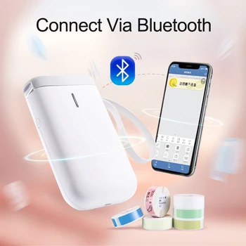 Niimbot D11 Wireless label printer Portabil de Buzunar pentru Etichetă Bluetooth Imprimantă Termică Imprimantă de Etichete Imprimare Rapidă Utilizarea Acasă Birou P