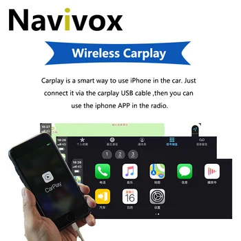 Navivox 4G LTE Android 10 Radio Auto Pentru Benz C Class W204 CDI 4Matic 2011-Qualcomm Snapdragon Wireless Carplay Audio Player
