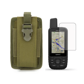 Portabil în aer liber Militare Tactice Husă de Caz + Ecran Protector pentru Drumeții GPS Garmin GPSMAP 66I 66SR 66ST 66 66S
