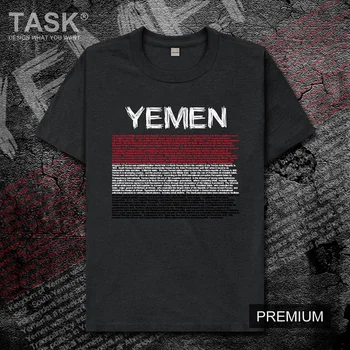 Yemen Yemen Arabi YEM mens t shirt noi Topuri tricou cu maneca Scurta, haine tricoul echipei naționale țară tricouri sport fani