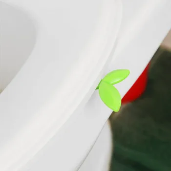Capac de toaletă Mâner Portabil Inserați codul 2 buc Anti-murdar Capacul Flipper Frunze Naturale Tip Accesorii pentru Baie Wc Stivuitor